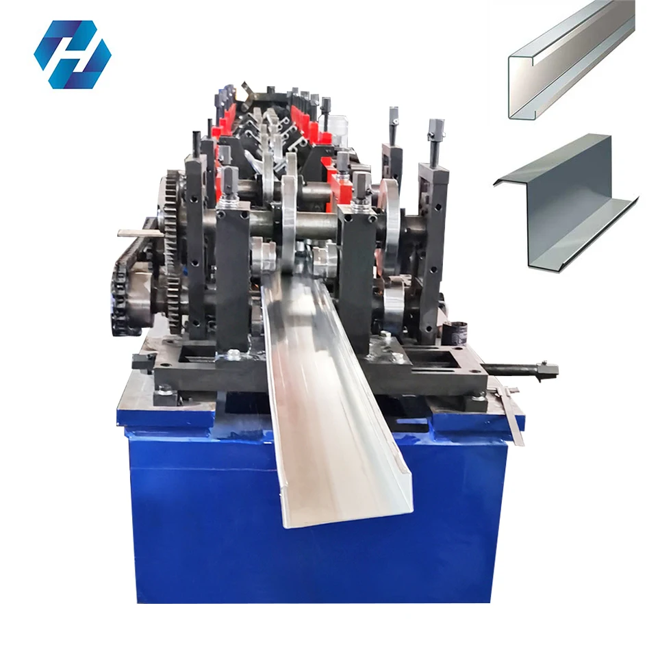 High productivity c purlin forming machine purlin forming machine cold roll forming machine