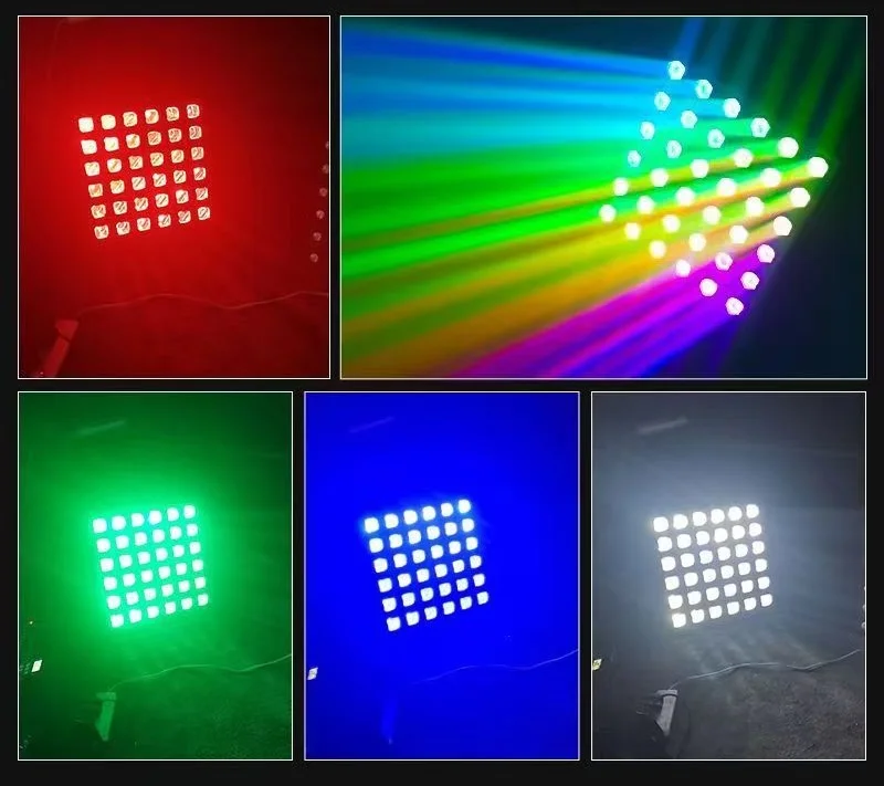 LED Stage Light Full-color RGBW 36*15W LED Matrix Light for Bar Party Night club Wedding Disco