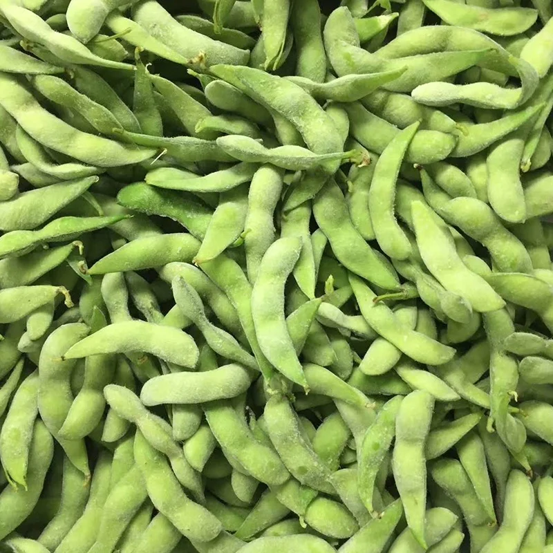 Frozen Edamame IQF Soya Beans with pods