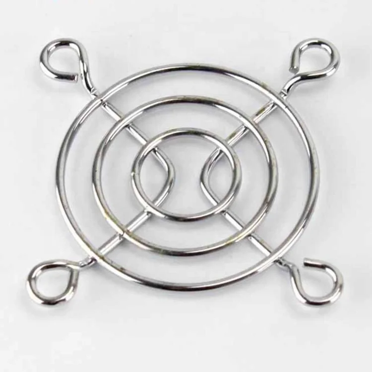 50x50mm 5CM Metal Fan Guard  50mm Silver Fan Grill for 50x50mm DC Cooling Fans