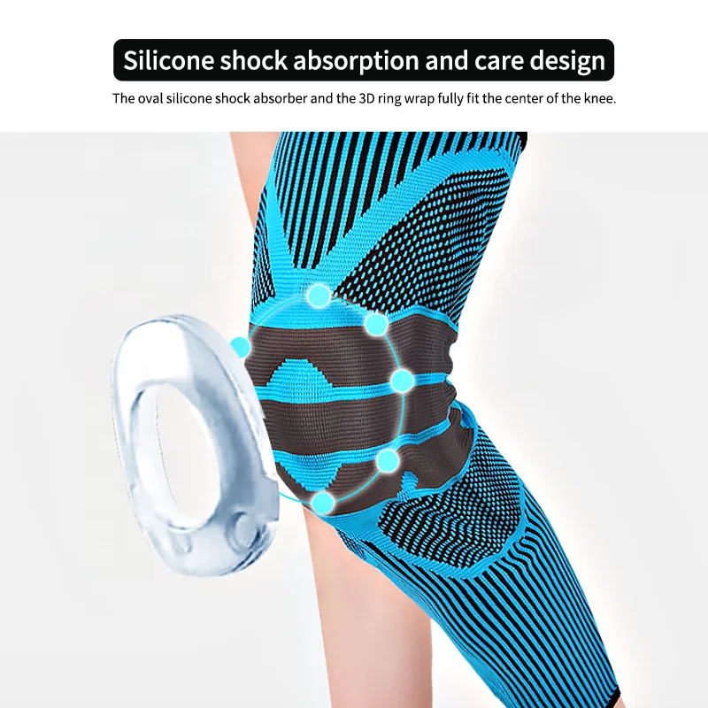 Elastic breathable wholesale lengthen tactical orthopedic sport  Garden Neoprene Heavy Duty Professional Gel Knee Pads knee pads