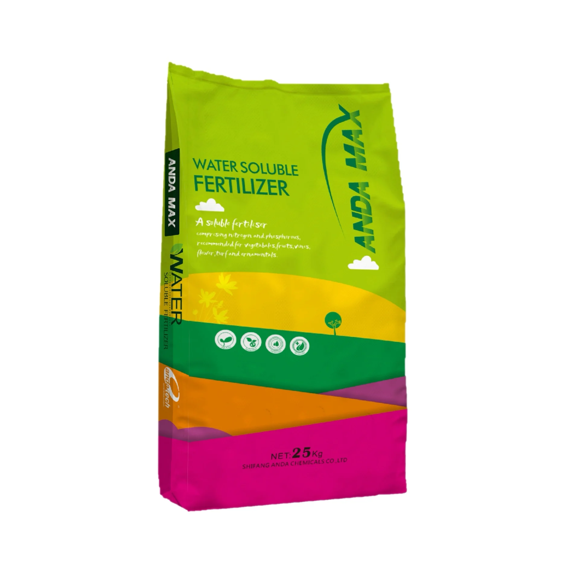 OEM Factory Inorganic Fertilizer 100% Water Soluble NPK Fertilizer 19 19 19