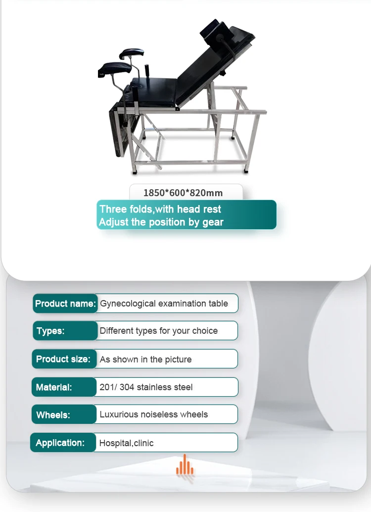 Medical Operating Bed Gynecologic Exam Table Gynecological Examination Table