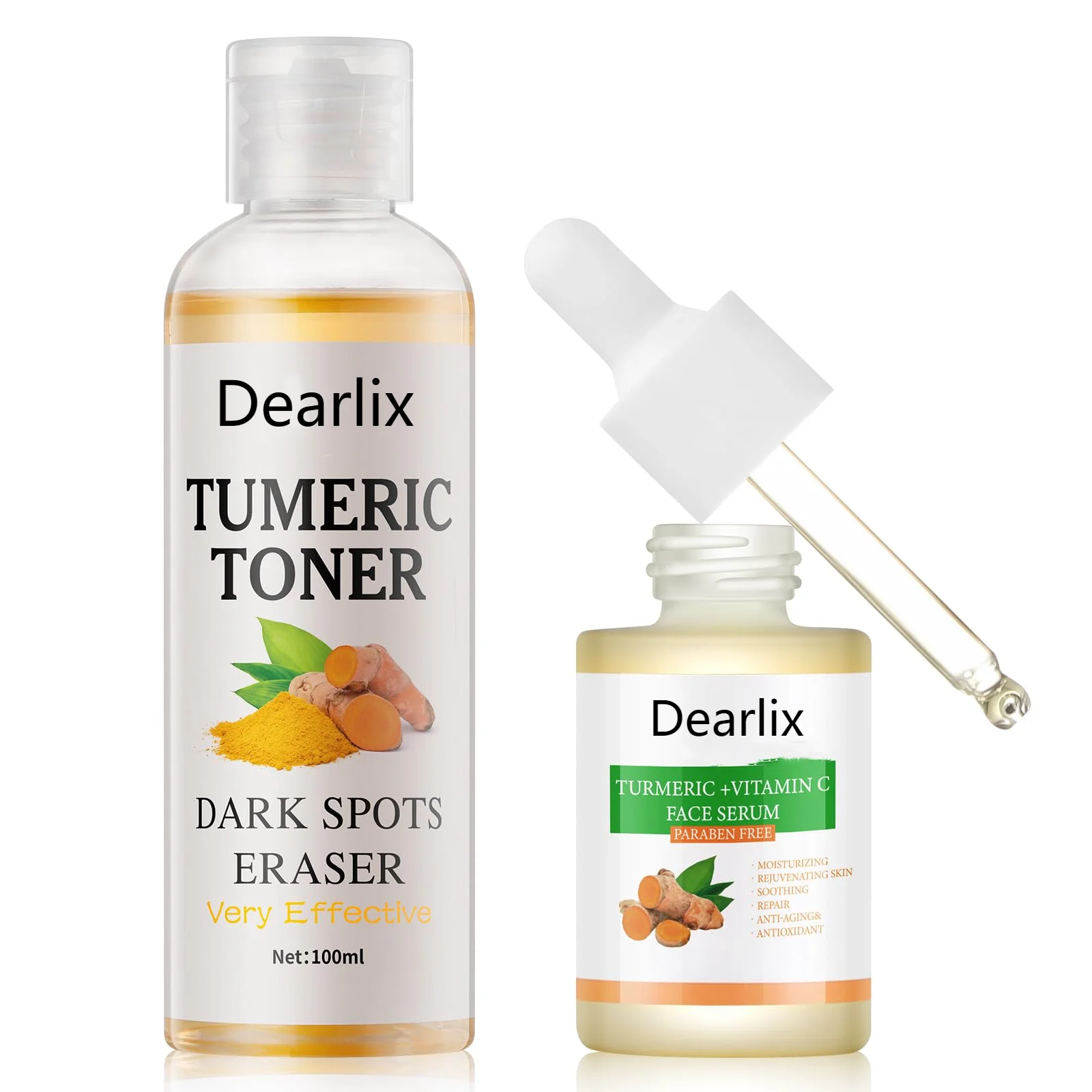 Cusstomize Moisture Whitening Turmeric Water Toner Effective Anti Acne Brightening Firming Skin Corrector Face Toner