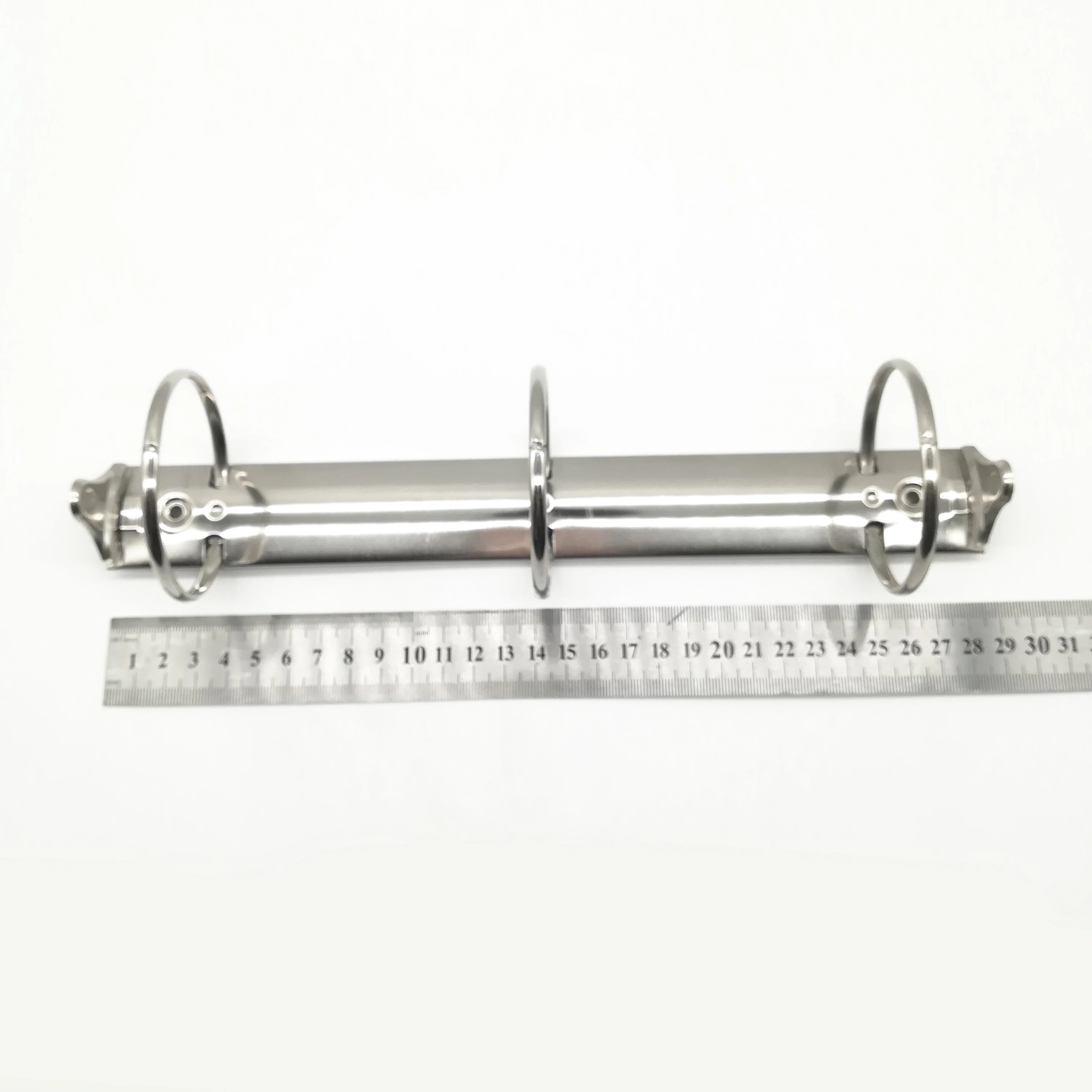 Metal 65mm O  ring binder mechanism file folder 3 ring mechanism for folders