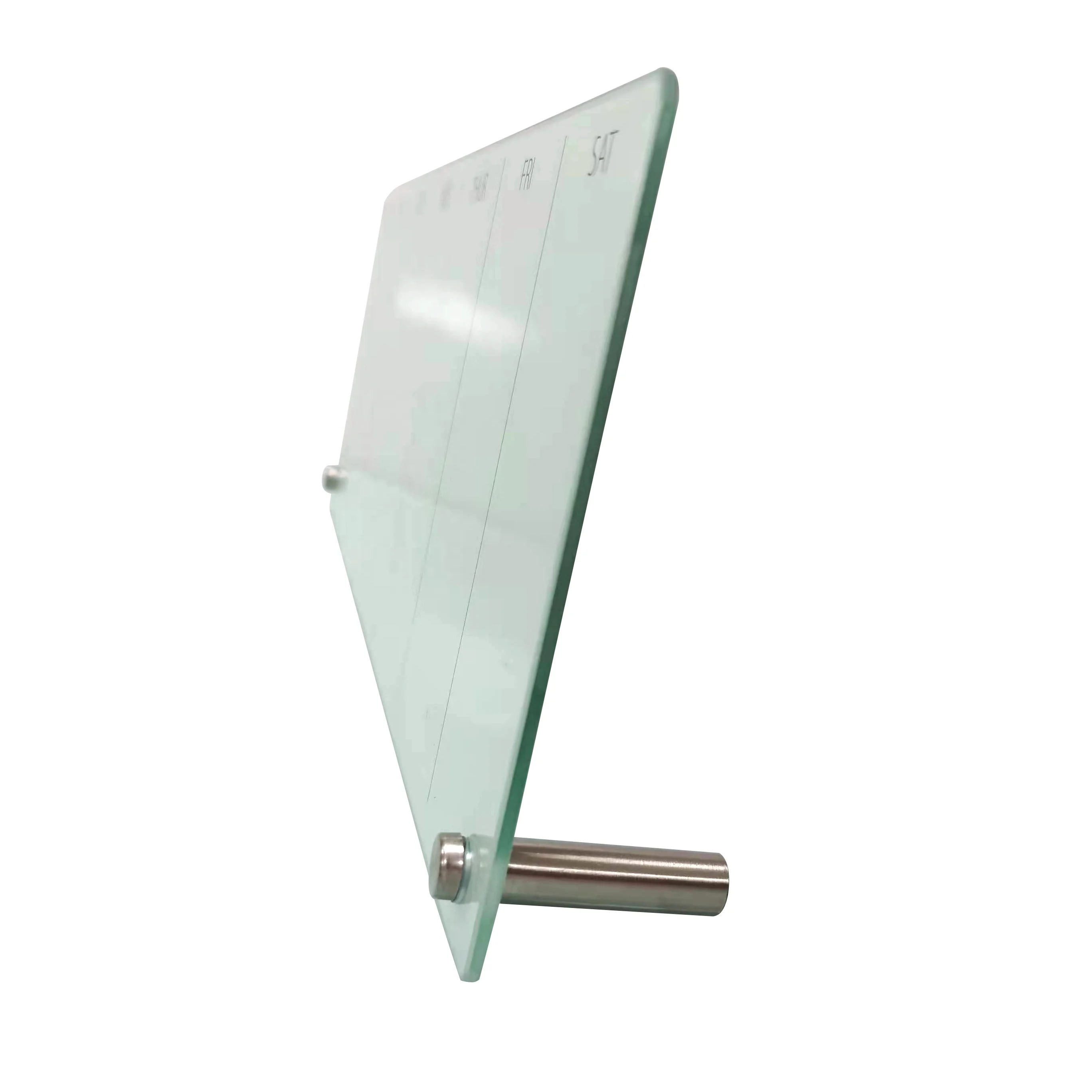 Factory Manufacturer Custom Desktop Planning Glassboard Portable Magnetic Whiteboard