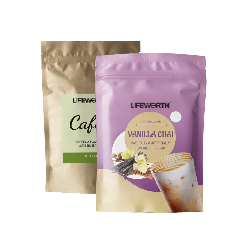 Lifeworth caramel flavor instant chai soluble tea