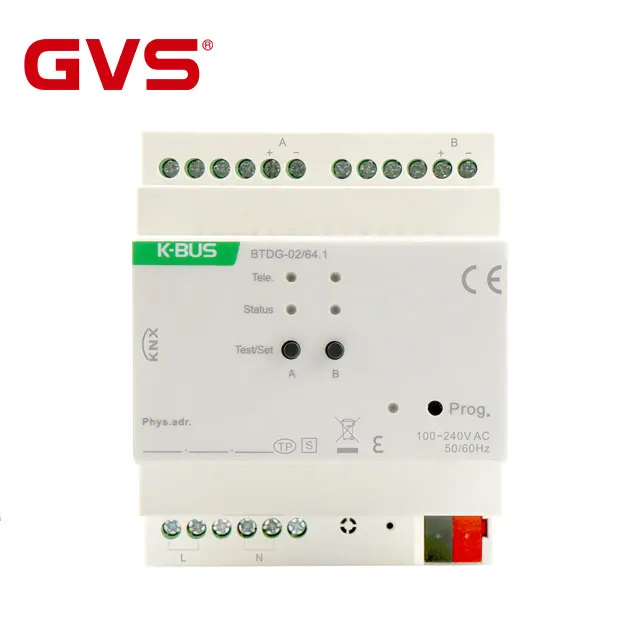 GVS KNX EIB Smart Switch Dimmer Actuator LED  Actuator  Dali Actuator 4-Fold  Building Controlling System