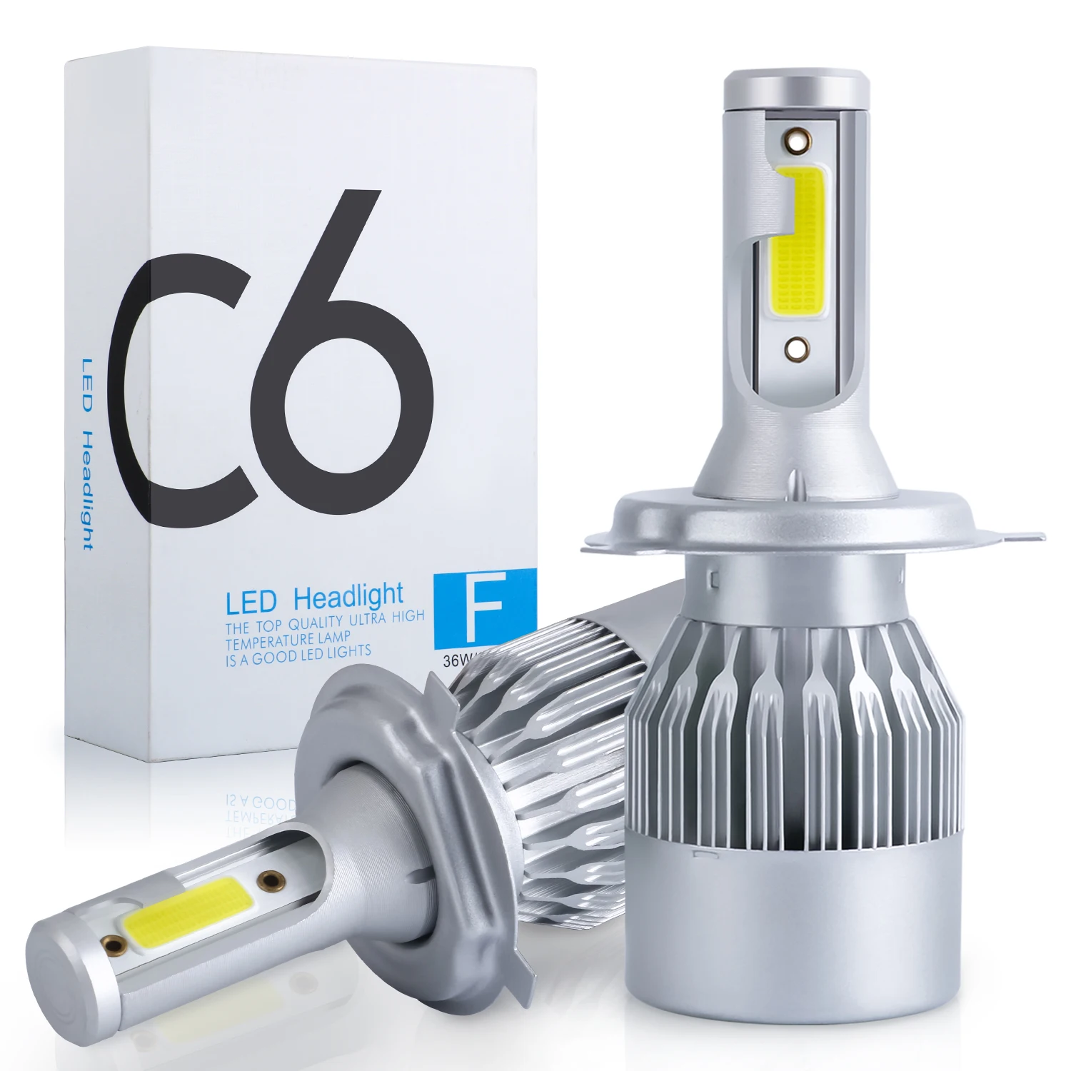 C6 led p9 7s f7 y7 h4 яркий велосипед 12 Вт мотоцикл 360 градусов светодиодная фара лампа для автомобиля грузовика мотоцикла