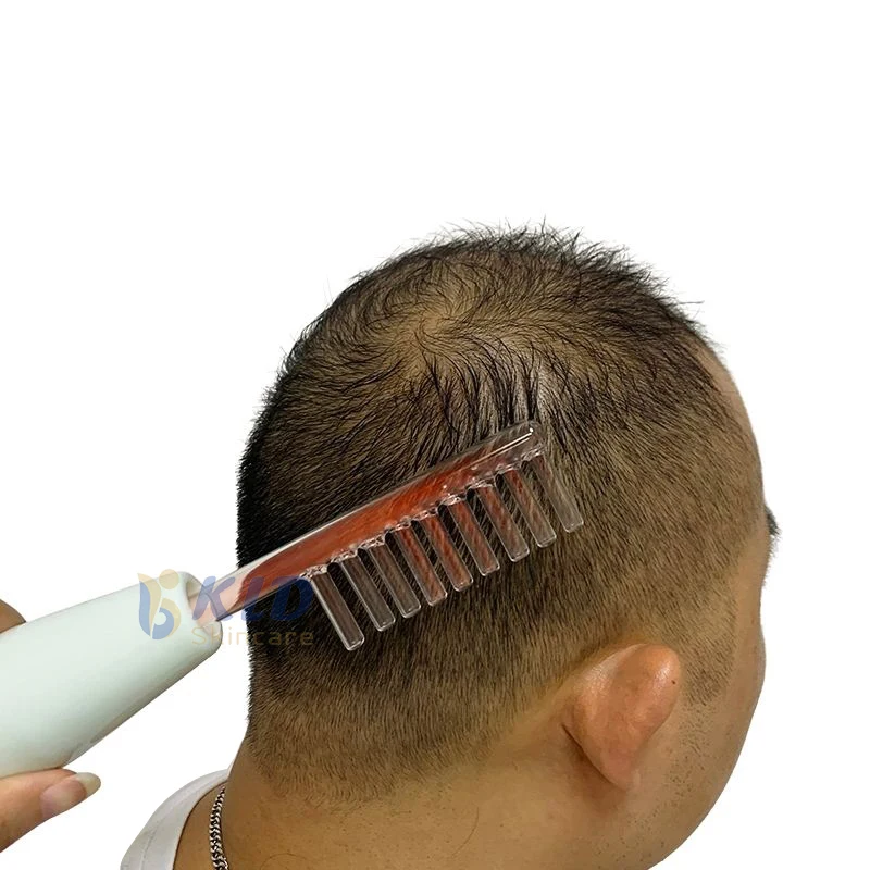 Hair Regrowth Scalp Treatment Machine with Hair Follicle Detection Analysis Anti-hair Loss Treatment Scalp Massager