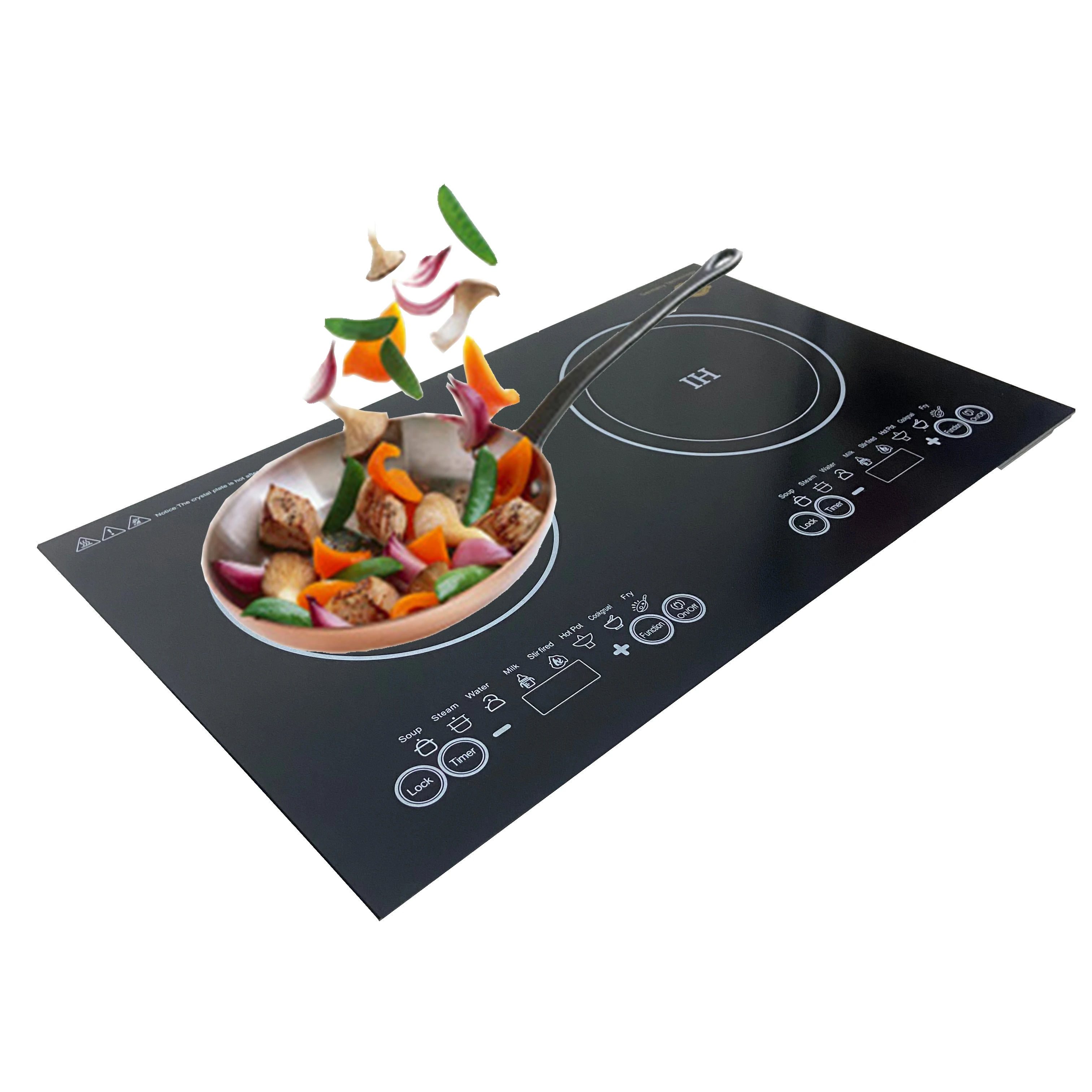 Household appliances Double electric furnace microcrystalline panel Double Burner Induction Cooker