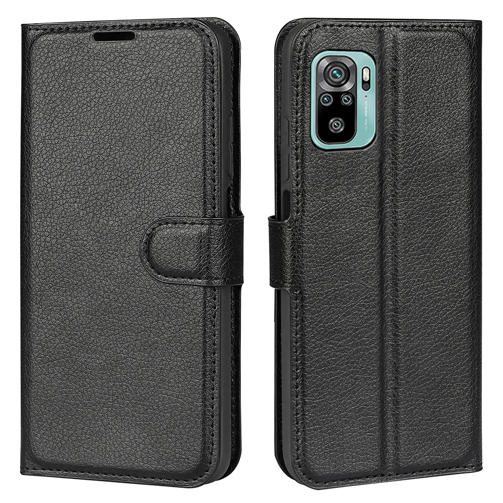 For Redmi note10 4G Lichee Pattern Leather Phone Case
