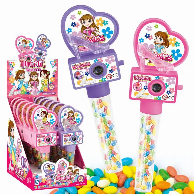 Promotional TV Camera Game Candy Toys for Child Girl