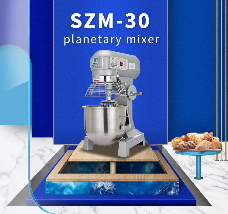 Electric Spiral Dough Mixer Commercial Flour Dough Pizza Kneader For Bakery Bread Pizza Dough Mixer Machine