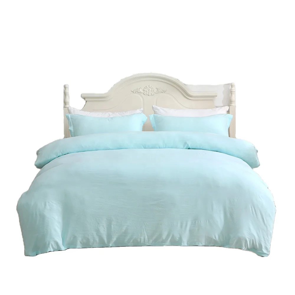 factory supply custom wholesale 100% polyester microfiber bed duvet cover bed sheet pillowcase home and hotel bedding set