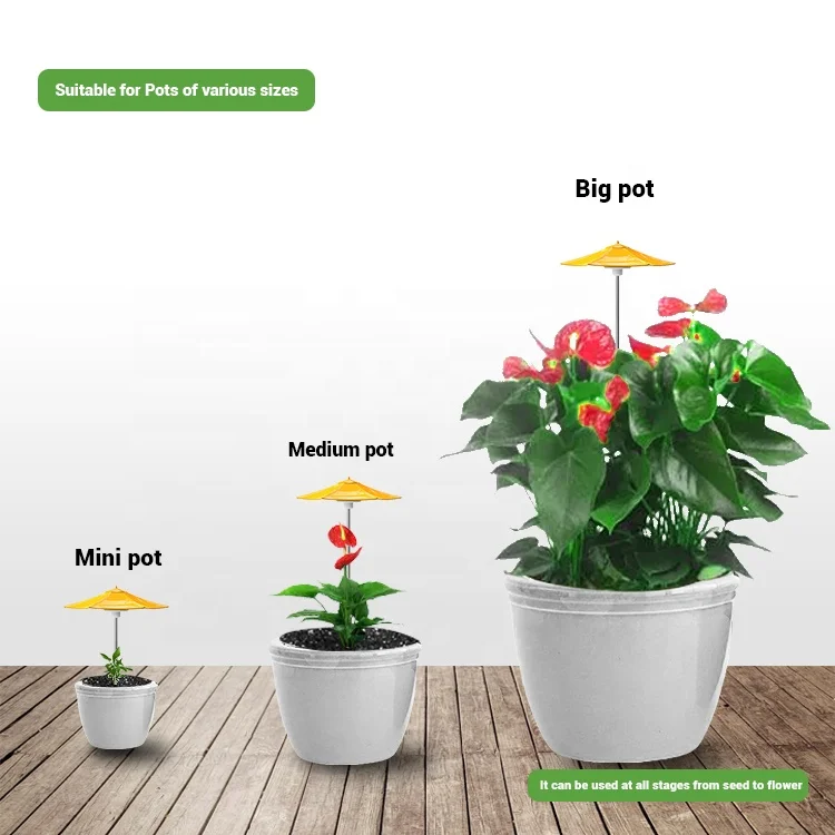 Ukiok 2022 Manufacturer Free Shipping umbrella Plant Grow light Led Indoor  Lux  Grow Light