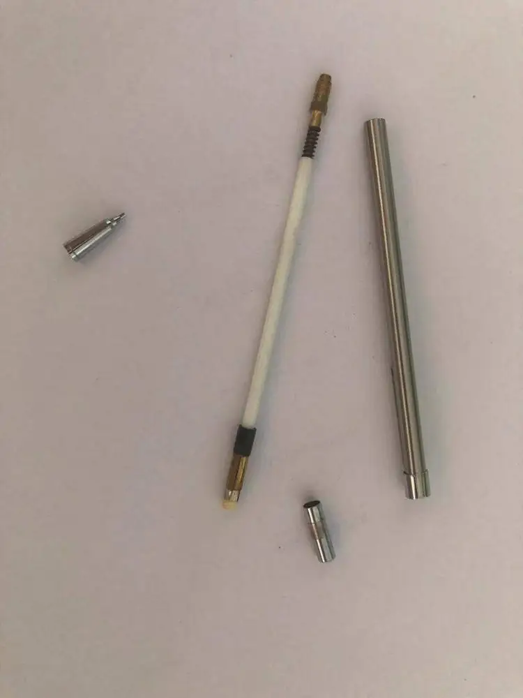 mini silver stainless steel metal mechanical pencil 0.5mm with laser logo on clip