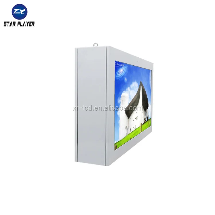 32 43 55 65 75 86 98 100 inch wall mounted outdoor digital signage   android 3G 4G WIFI lcd signage advertising tv outfoor