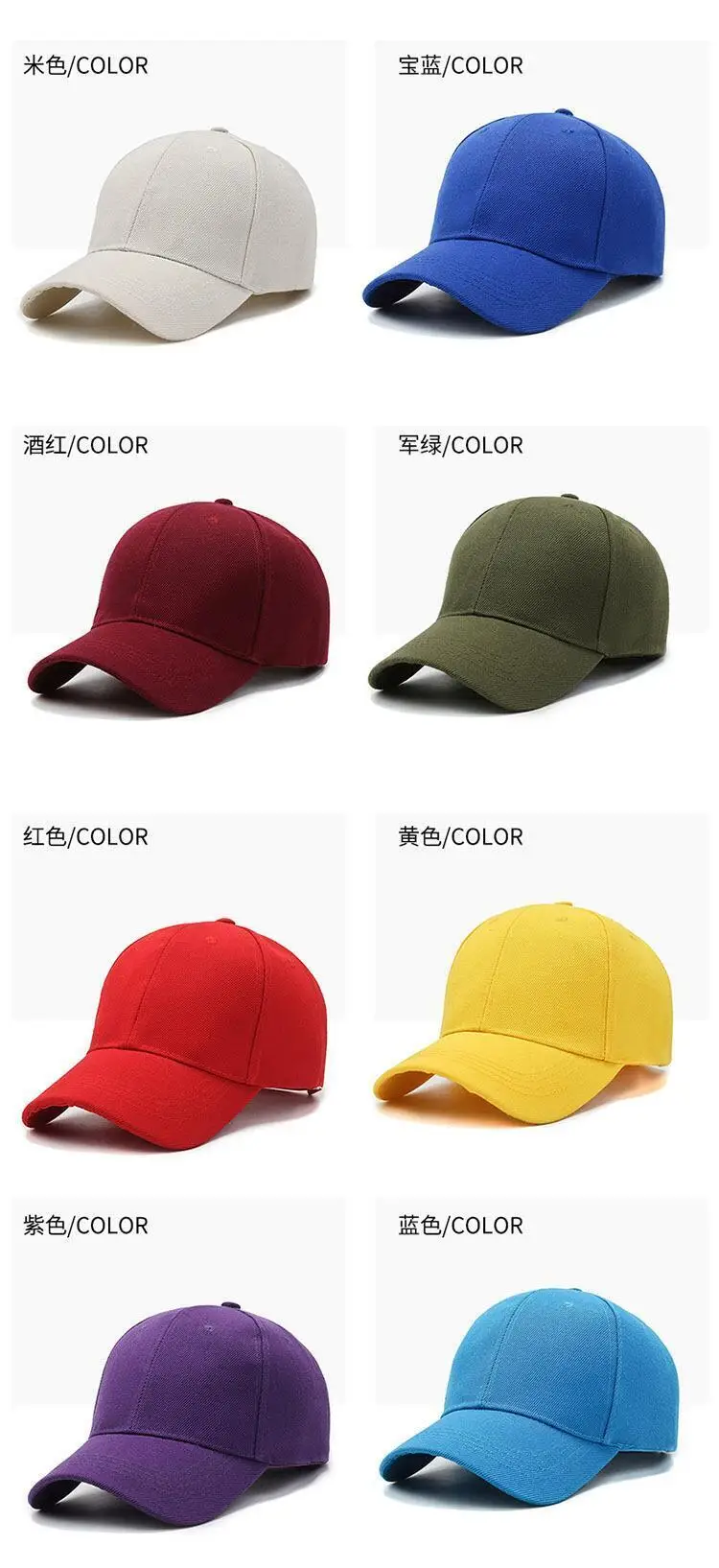 European And American Gold Thread Embroidered Baseball Hat Braid Distressed Ponytail Hat Sun-poof Ywayed Retro Washed Dad Hats
