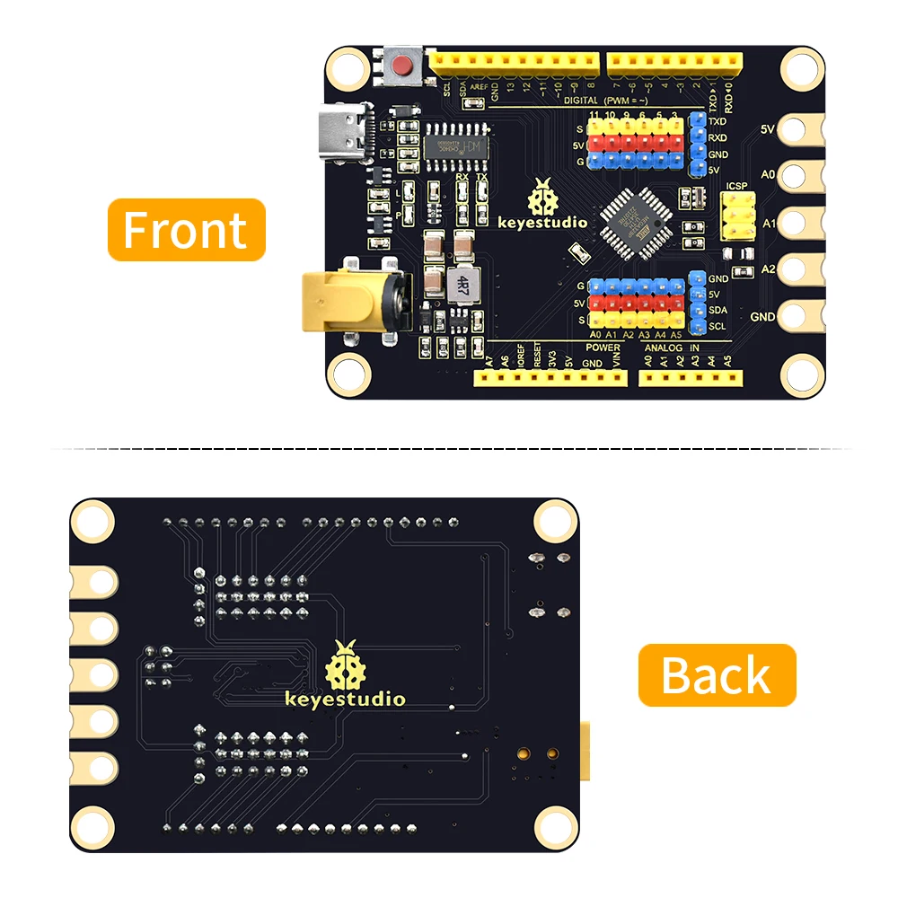 KEYESTUDIO Super ATmega328P-AU Maker Programming Development Board For LEGO Building Blocks With Arduino IDE