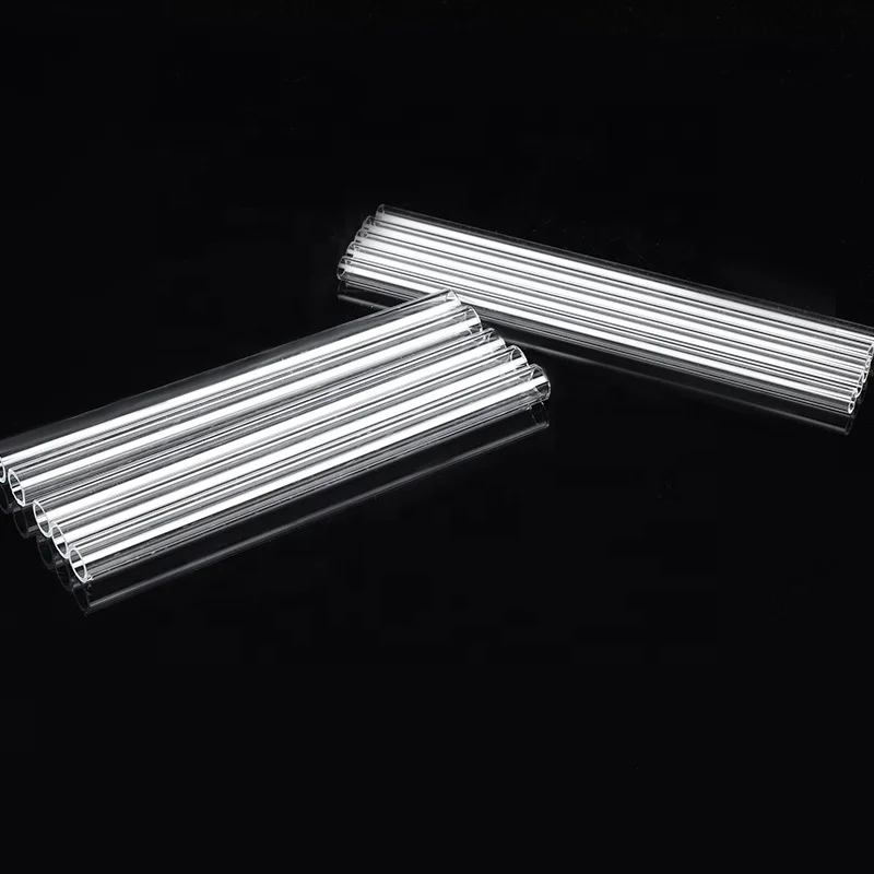 2022 New Customized Quartz Wholesale High Temperature Furnace Pyrex Tube