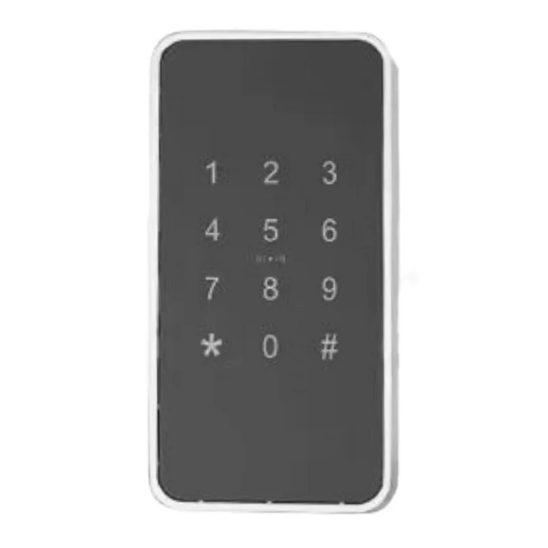 Chinese Special Cheap Silvery Zinc Alloy Integrated Die Casting Touch Sensitive Combination Lock