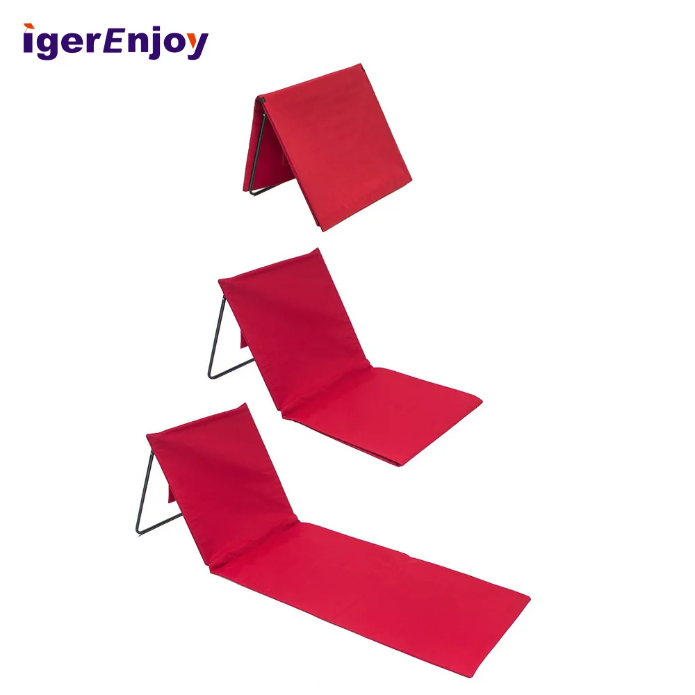 Magic Mat Beach Chair Mat, Outdoor Beach Folding Mat Folding Beach With Backrest