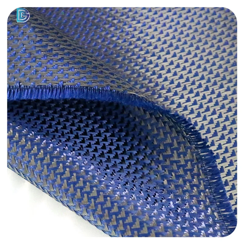 Original Brand New Fabrics Jacquard 3d Square Carbon Fiber Fabric Car Clad Jacquard Carbon Fiber Braid With Wholesale Price