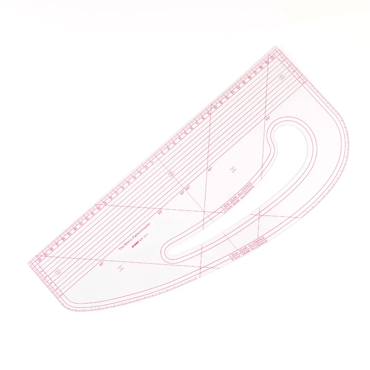 Линейка DIHAN #9511 для рисования линейка швов французская кривая пластиковая портных модный дизайн изготовление