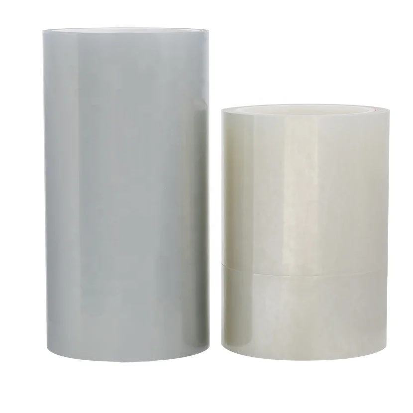 OEM PET supplies transparent film insulation materials PET glass film plastic roll film for screen protective