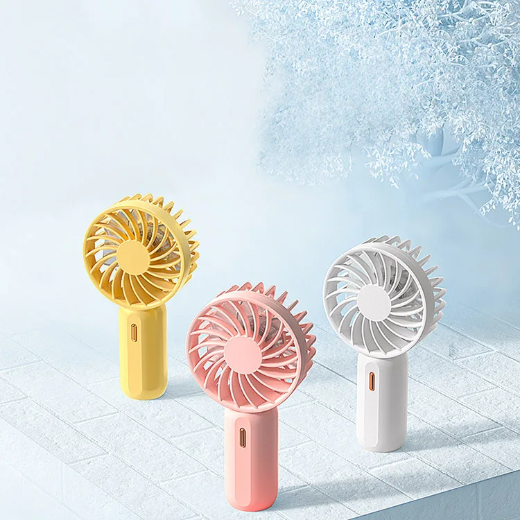 2022 New Portable Battery Mini Handheld Fan Wholesale Custom Electric Handy Fan Lash Hand Held Mini Fan