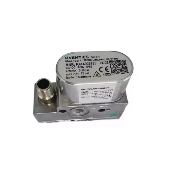 New EMERSON AVENTICS R414002411 3/3 Pneumatic Solenoid Valve G 1/8 ED02 Series 24V Dc