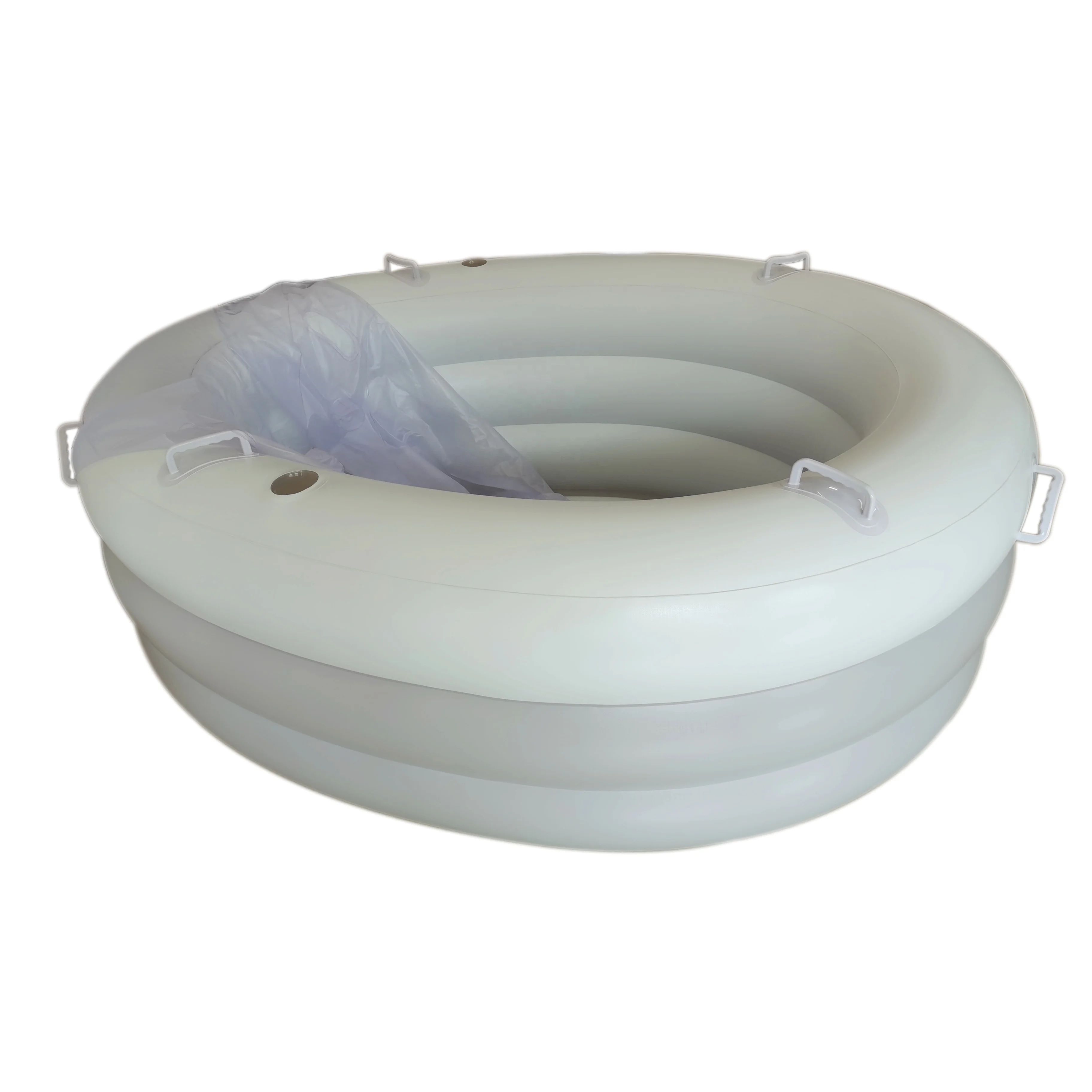 PVC Inflatable Portable oval Eco Water Birth Pools With Liner And Handles For Pregnant