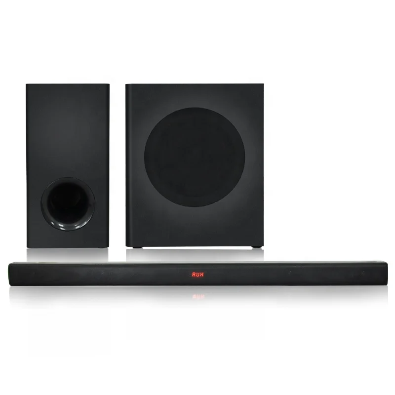 OEM 3D Surround Wireless Bluetooth Soundbar Speaker Home theater Subwoofer USB TF FM RCA Channel Stereo Sound TV Sound Bar