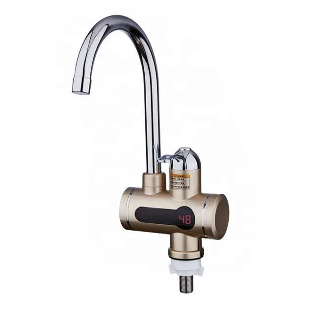 3000W digital display instant electric heating hot water tap faucet for kitchen