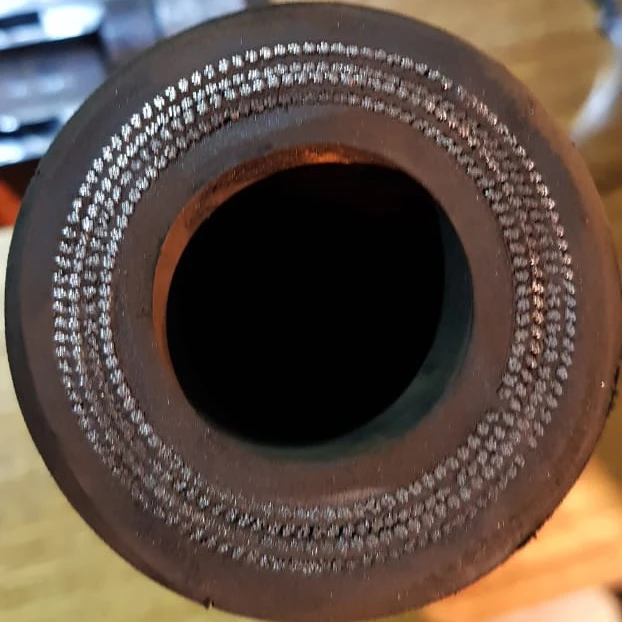 Flexible inflate packer rubber hose
