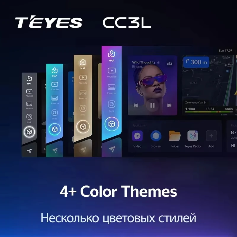 TEYES CC3L WIFI For Renault Duster 2015 - 2021 For LADA Largus 2021 Car Radio Video Player Navigation stereo No 2din 2 din dvd