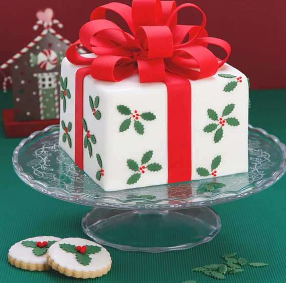 
3pcs 3D Mini Leaf cutters cookie Stamp Set 