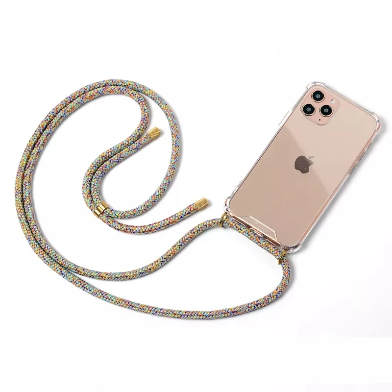 Designer  Cross body Necklace Cell Mobile Smartphone Patch Tab Lasso Tether Strap Phone Lanyard Mobile Phone Accessories