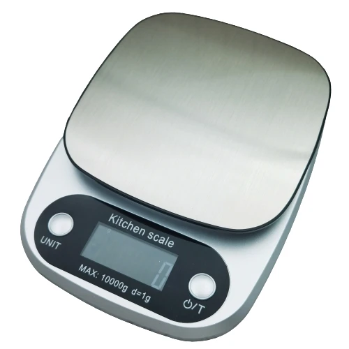 Cheap Mini 1g 0.1g Electronic Food Scale 10kg 5Kg 3Kg Weighing Digital Stainless steel Kitchen Scale