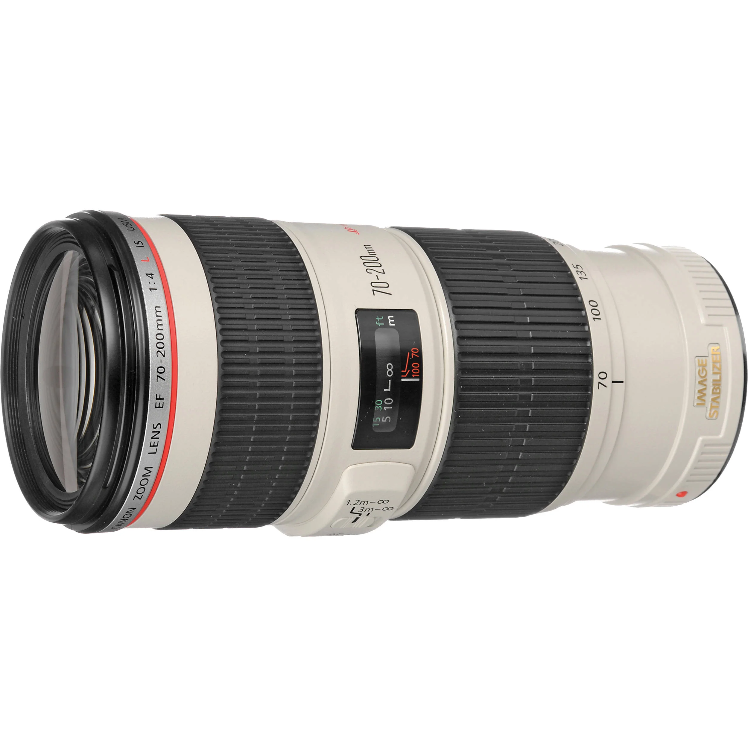 Used EF 70 200mm f/4L IS USM telephoto zoom full frame lens Canon high end SLR telephoto lens for canon