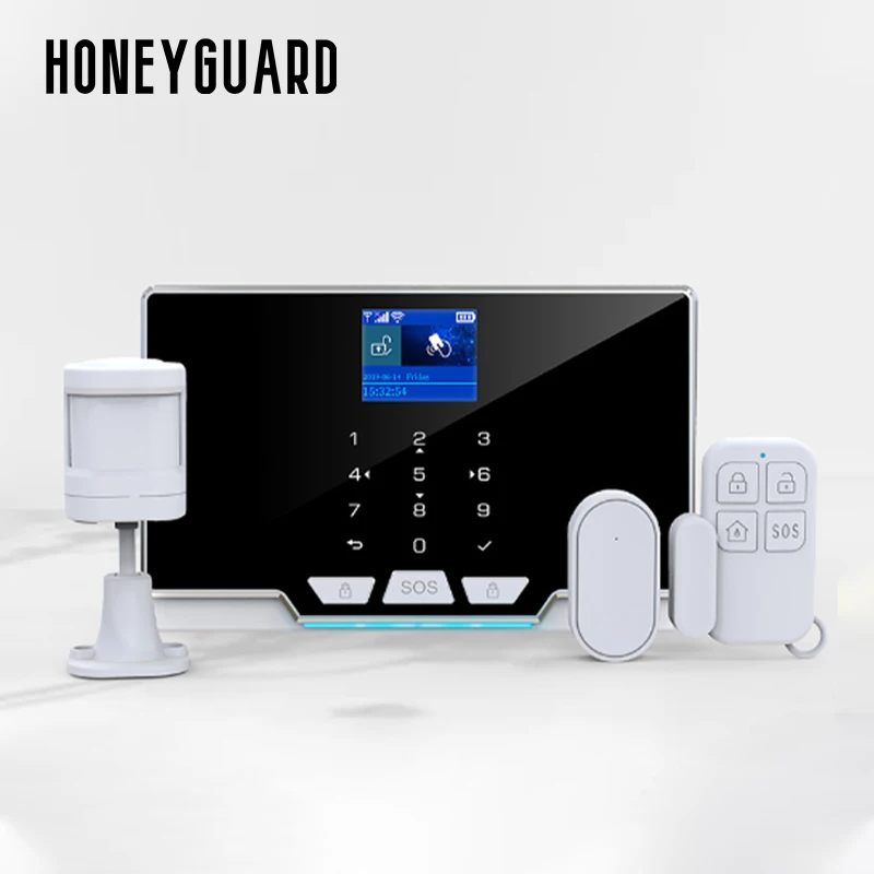 Tuya WIFI 4G Smart Home Personal Security Alarm System Burglar Alarm PIR Sensor Wireless sistema de seguridad y alarma para casa