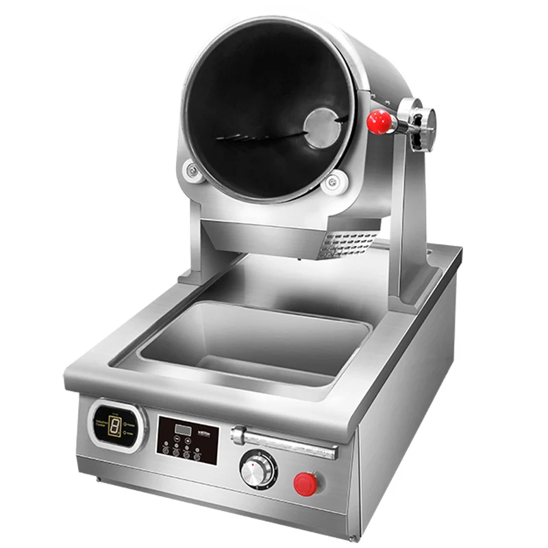 America hot selling can replace chef type robot wok automatic cooker