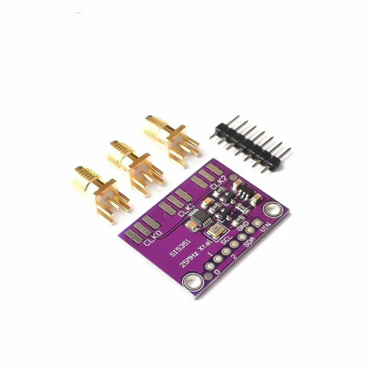 SI5351 SI5351A I2C IIC генератор сигналов прерывания, генератор частоты прямоугольной волны с высоким сигналом 8 кГц-160 МГц