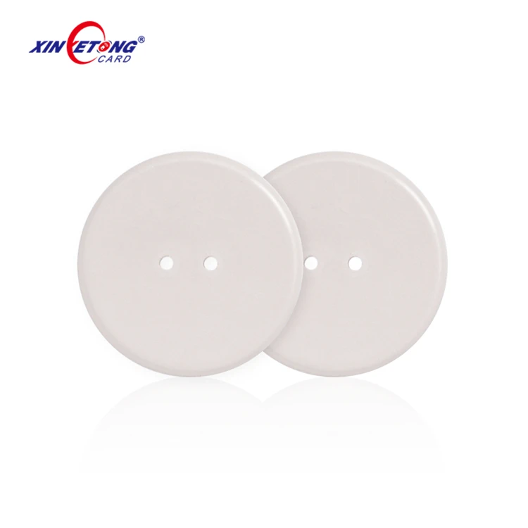 Custom Uhf Tags Label 860-960Mhz  Hang Laundry Chip Labels Alien H3 Chip Rfid PPS Clothing Tags