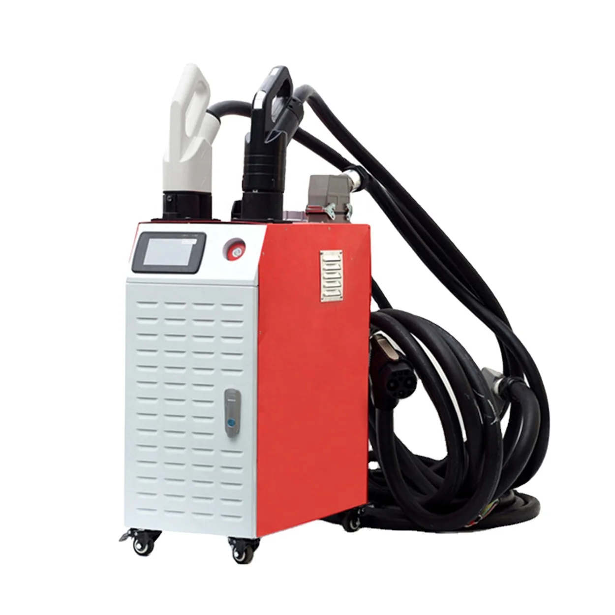 
Портативное быстрое зарядное устройство постоянного тока CHAdeMO CCS мощностью 60 кВт для электрического автомобиля с разъемом 