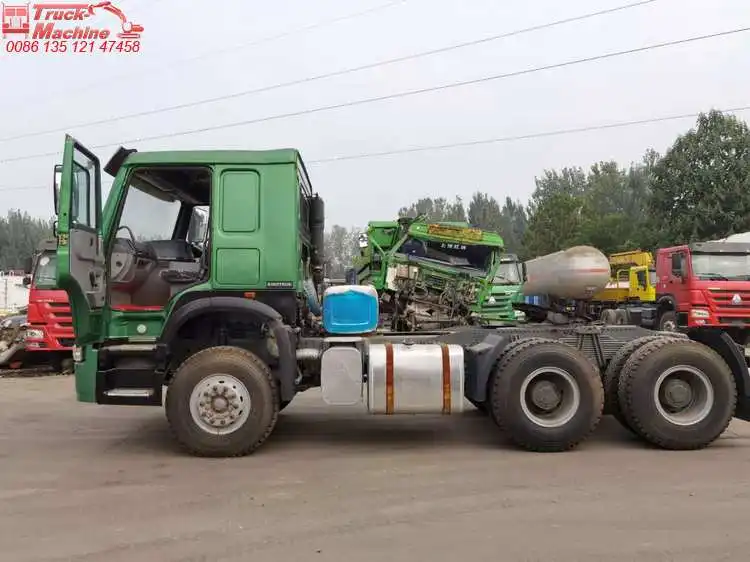 
Low Price 371hp Used SINOTRUK HOWO Truck Tractor Units 6x4 for sale 