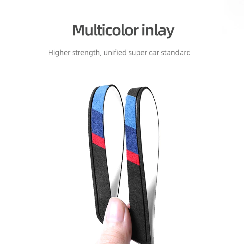 For BMW X5 E70 X6 E71 2009-2013 Car Central Panel Alcantara Auto Interior Accessories