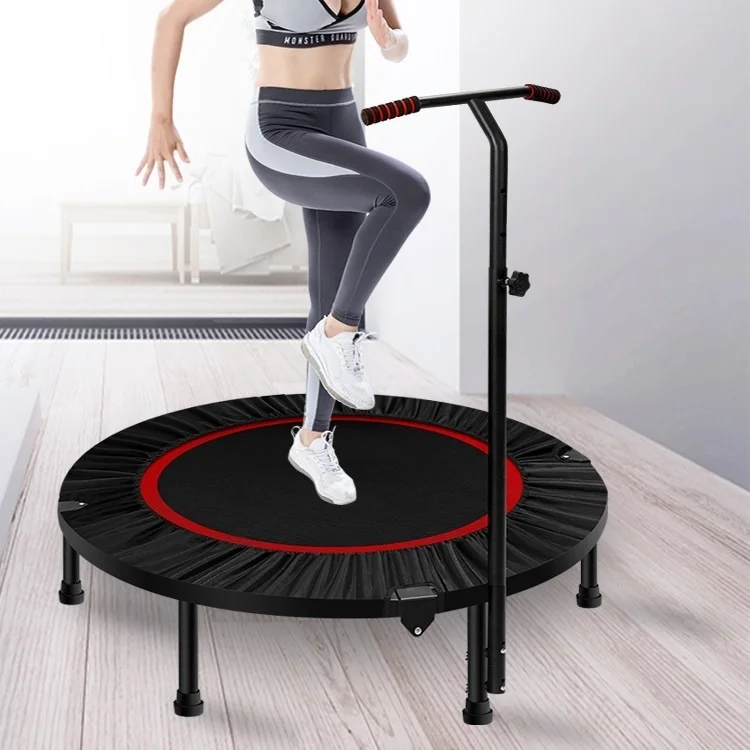 Steel Detachable Circular Fitness Trampoline Home Exercise Training Accessory for Children and Adults Indoor Jumping Bed