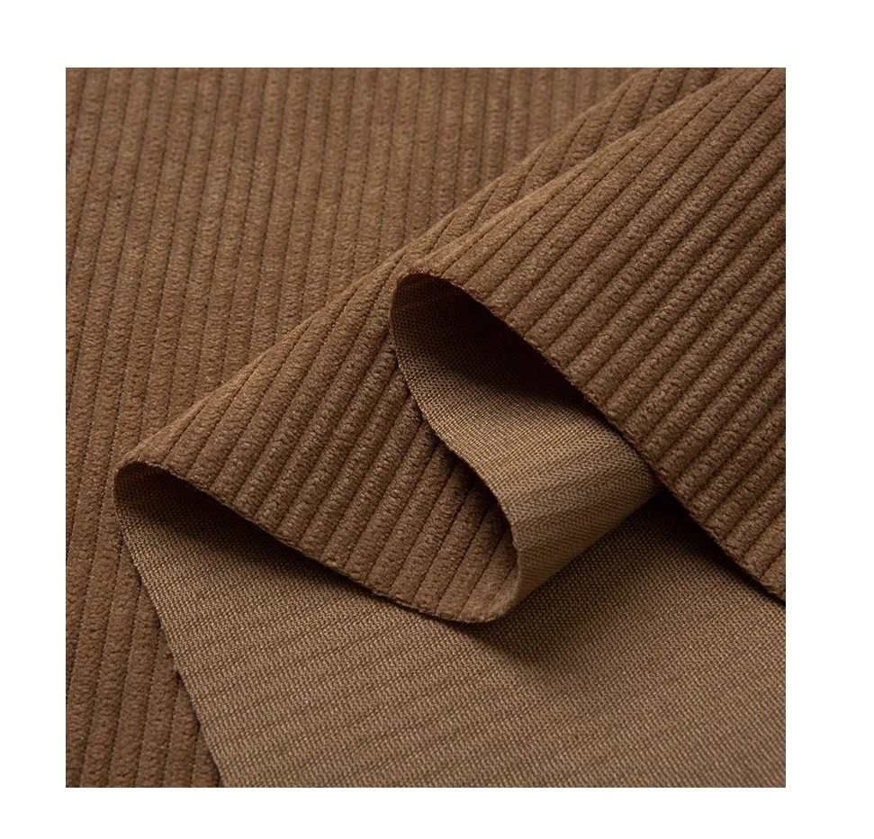 High Quality Wholesale  elastic corduroy  velour fabric 100% polyester corduroy velvet